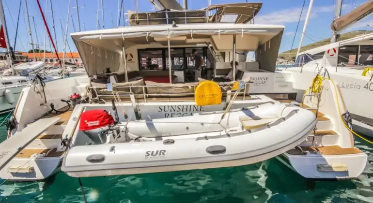 Catamaran Rental in Split – Fountaine Pajot Saba 50 with Captain (2020)