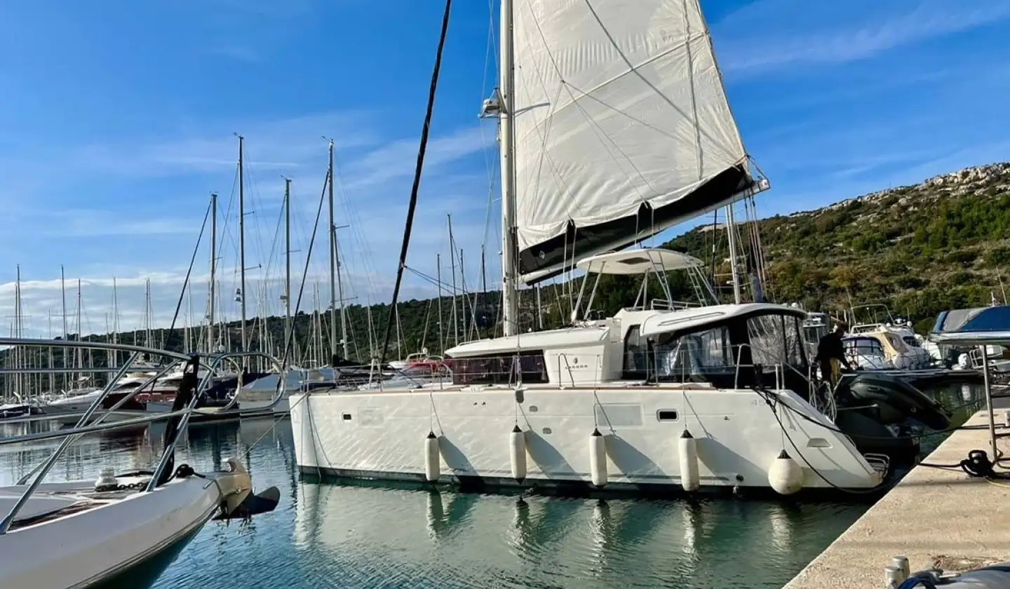 Catamaran Rental Split – Lagoon 450 F “ZEN” | Bareboat or Skippered Charter Croatia