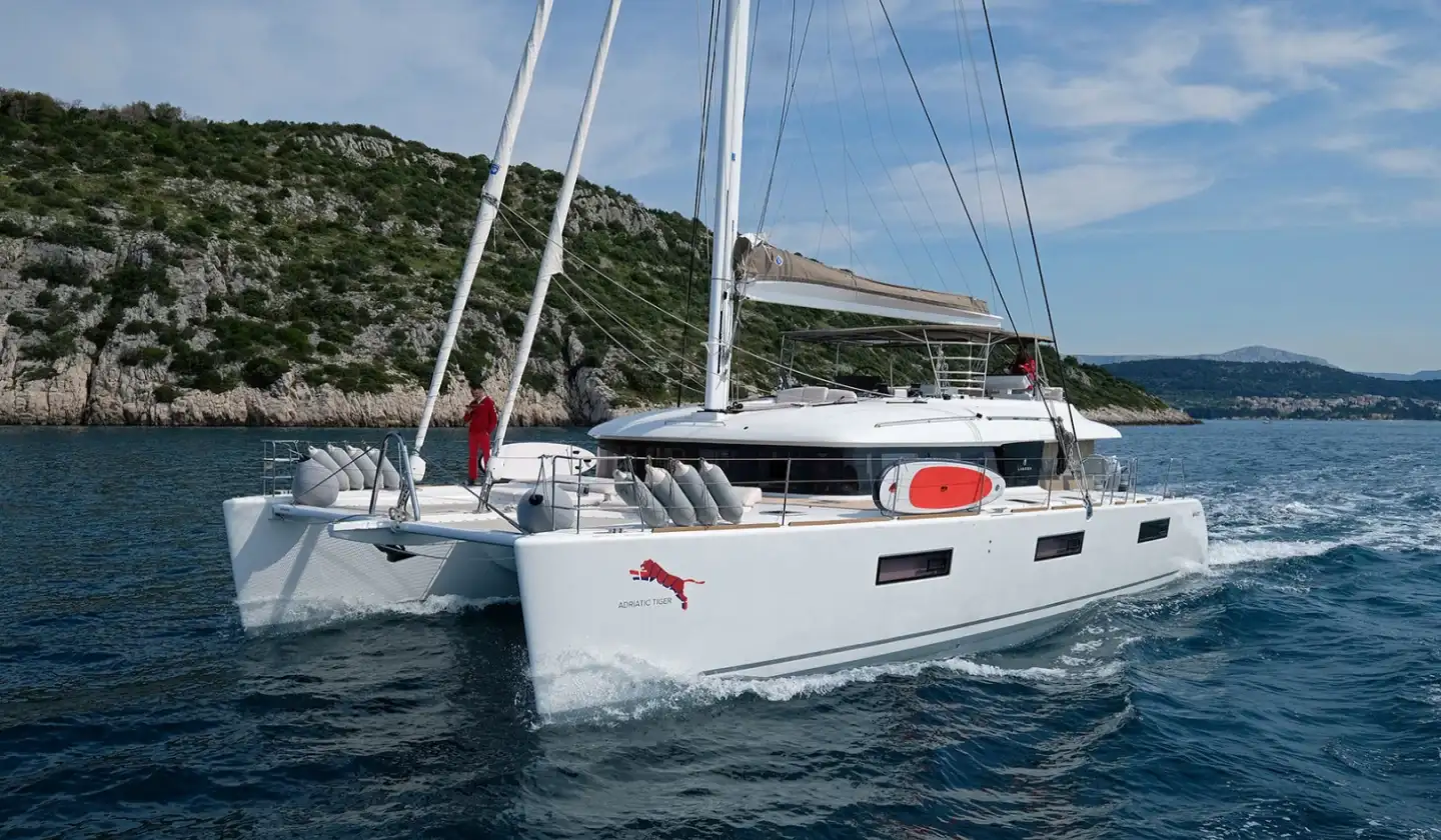 Catamaran Rental Split – Lagoon 620 Adriatic Tiger with Captain | Split Boat Rentals
