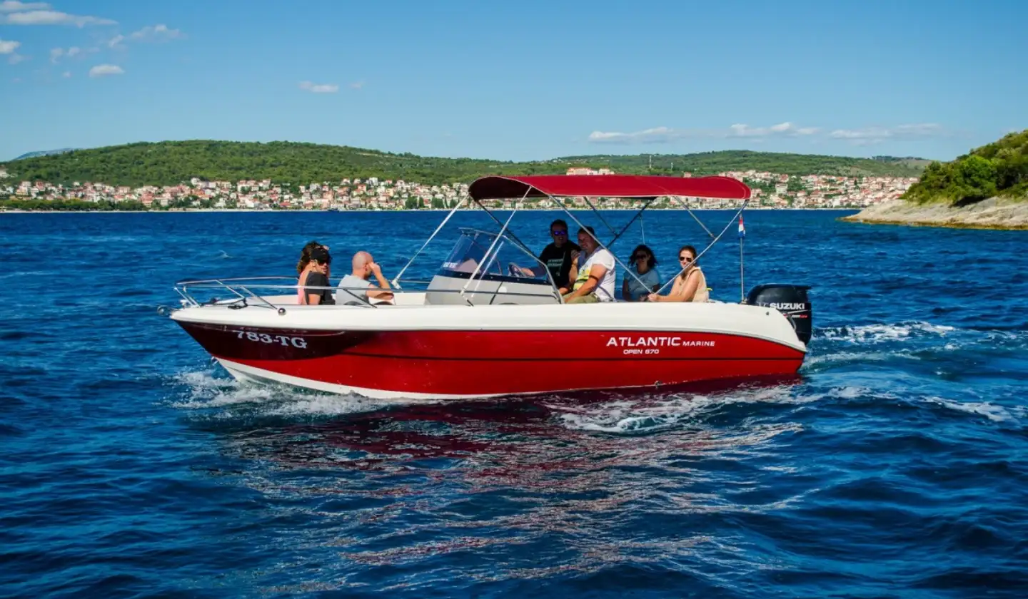 Atlantic Marine 670 Open Boat Rental in Split – NEW Honda 150 HP