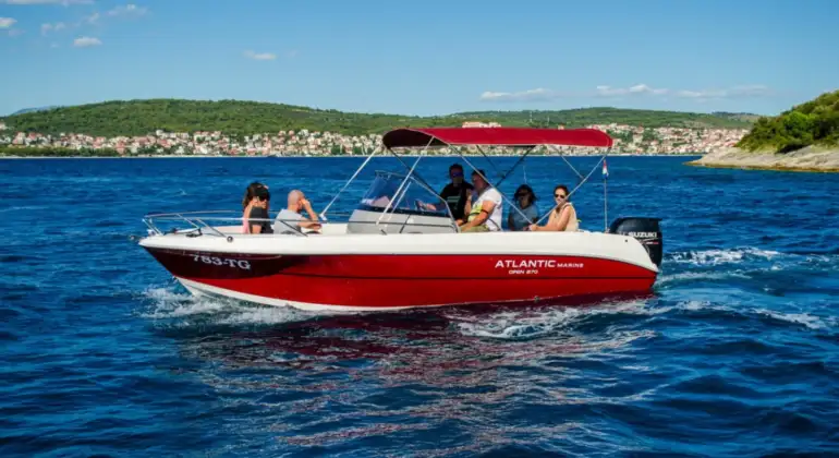 Atlantic Marine 670 Open Boat Rental in Split – NEW Honda 150 HP