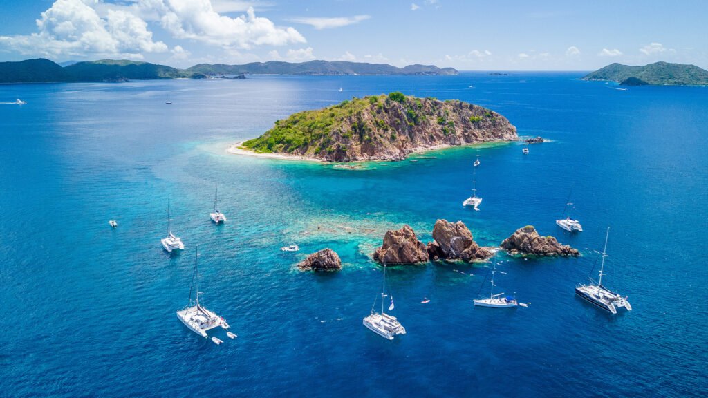 The British Virgin Islands - Split Boat Rental